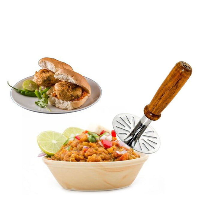 0066 Paubhaji Masher used in all kinds of household and kitchen places for mashing and making paubhajis. - F2F Shopee