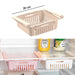 0113 Fridge Organizer Drawer - Adjustable Fridge Storage Basket ( 4pc Set ) - F2F Shopee