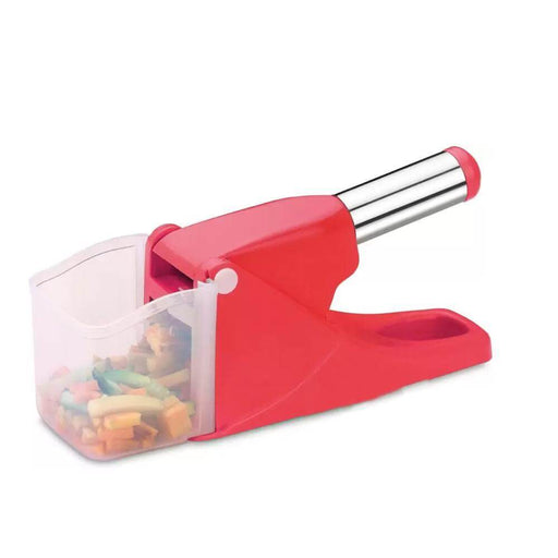 0114 Virgin Plastic French Fry Chipser, Potato Chipser / Potato Slicer with Container - F2F Shopee