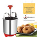 0145B Stainless Steel Medu Vada And Donut Maker For Perfectly Shaped And Crispy Vada Maker - F2F Shopee