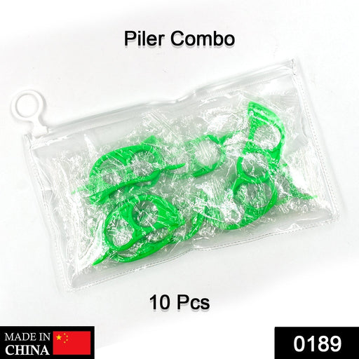 0189 10 Pcs Orange Peeler With Transparent Pouch Bag Combo - F2F Shopee