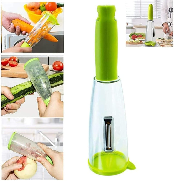 Smart Multifunctional Vegetable / Fruit Peeler With Storage Container (BUY 1 GET 1 FREE)