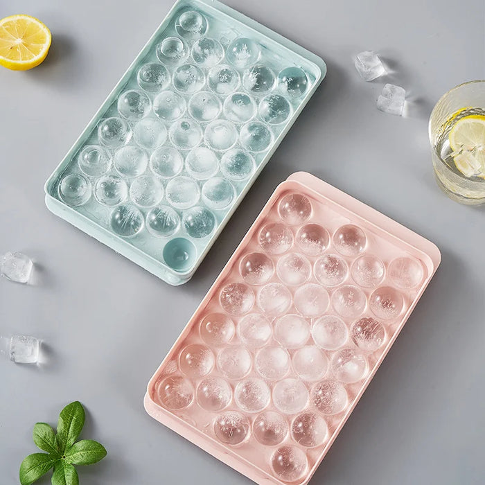 33 Cavity Mini Ice Rounder Plastic Tray – 1 Pc