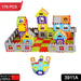 3911A 176PCS HOUSE BLOCKS TOY USED IN ALL KINDS FOR ENJOYING PURPOSES 