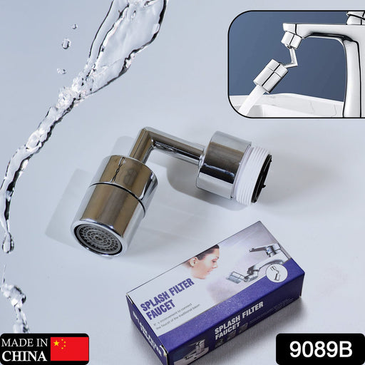 9089B Splash Filter Faucet, Sink Faucet Sprayer Head Suitable for  Kitchen Bathroom Faucet with color box 