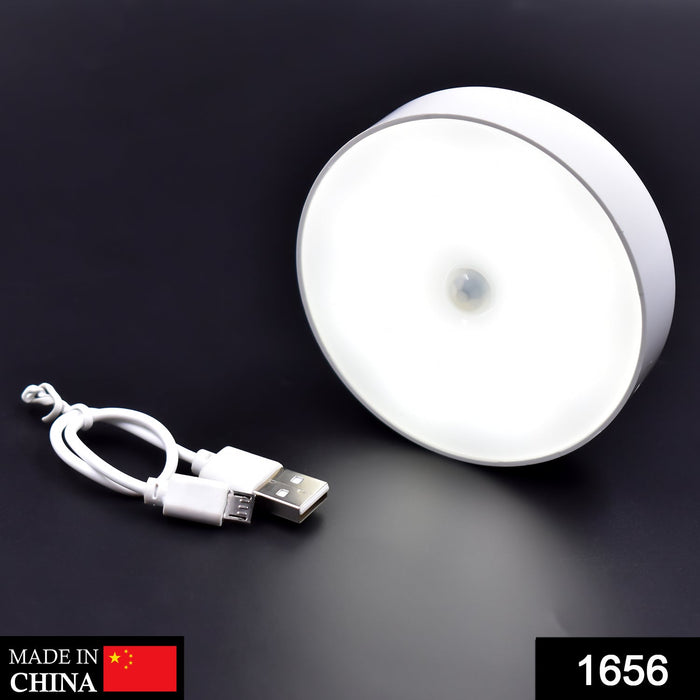 1656 Round Shape 8 LED Motion Sensor Induction Led Light 