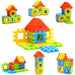 8038  Blocks House Multi Color Building Blocks with Smooth Rounded Edges (110Pc Set) 