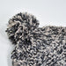 6337 Men's and Women's Skull Slouchy Winter Woolen Knitted Black Inside Fur Beanie Cap. 