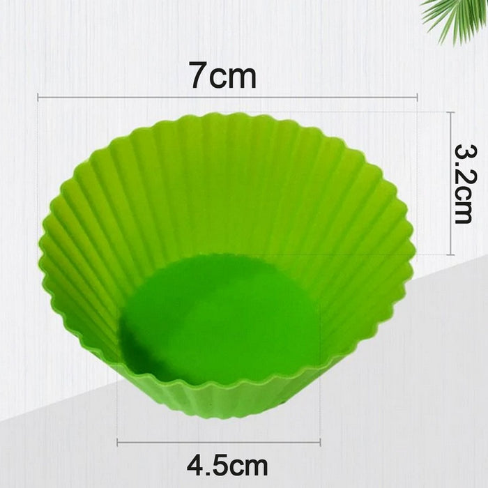 0797 Silicone Cup Cake Mould 