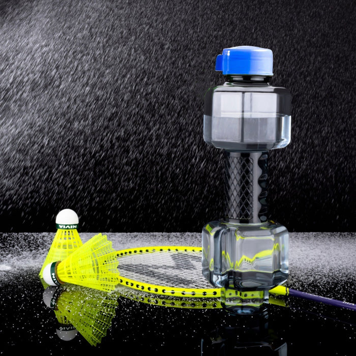 0754A Unbreakable Plastic dumbbell Shape Water Bottle 