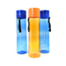 2716 Unbreakable, Leakproof, Durable, BPA Free, Non-Toxic Plastic Water Bottles, 1 Litre (Pack of 3, Assorted Color) 