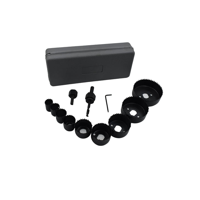 0415 -12 pcs 19-64mm Hole Saw Kit Great Discount Now