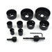 0415 -12 pcs 19-64mm Hole Saw Kit Great Discount Now