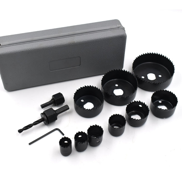 0415 -12 pcs 19-64mm Hole Saw Kit Great Discount Now