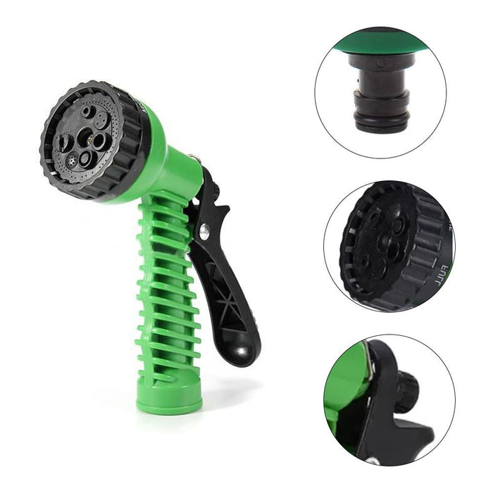 0477 Plastic Garden Hose Nozzle Water Spray Gun Connector Tap Adapter Set Great Discount Now