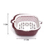 2783 2 In 1 Basket Strainer To Rinse Various Types Of Items Like Fruits, Vegetables Etc. 