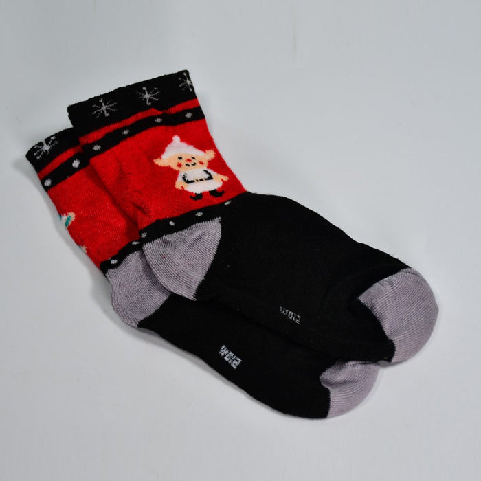 7381 1 PAIR KIDS SOCKS PRINTED TRENDY MULTIPLE DESIGNER SOCKS 