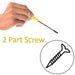 9153 4 PC Screw Driver Set 