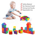 8038  Blocks House Multi Color Building Blocks with Smooth Rounded Edges (110Pc Set) 