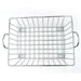 2743 SS Square Basket Stand used for holding fruits as a decorative and using purposes in all kinds of official and household places etc. 