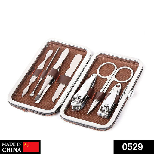 0529 Pedicure & Manicure Tools Kit For Women (7in1) 