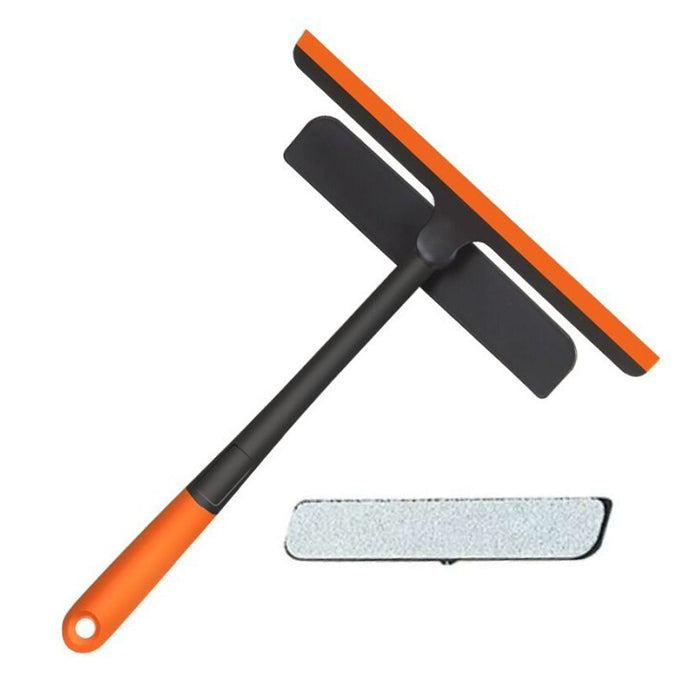 6087 3 in 1 Glass Wiper used in all kinds of household and official places for cleaning and wiping of floors, glasses and dust etc. 