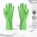 0653 Multipurpose cleaning rubber hand gloves (green) 1 PC 