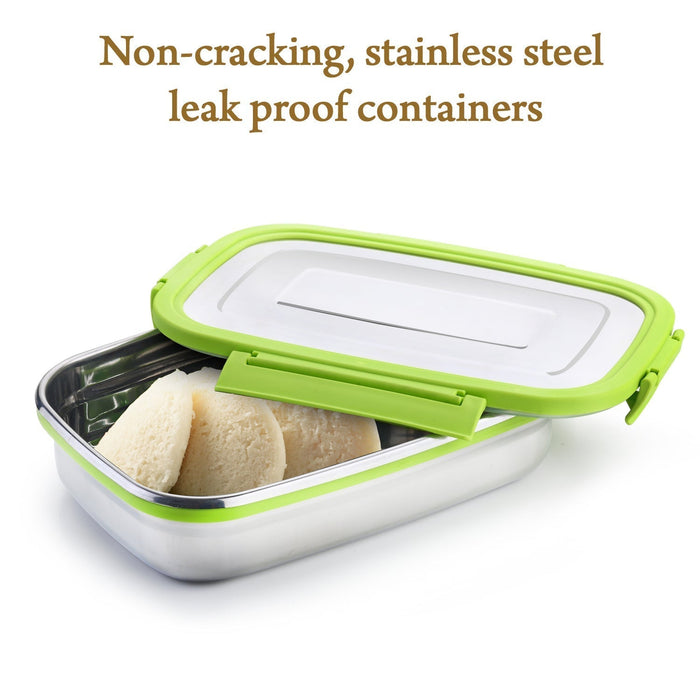 8131 stainless Steel Lunch Pack for Office & School Use 