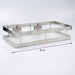 4922 25cm Metal Space Saving Multi-Purpose rack for Kitchen Storage Organizer Shelf Stand. 