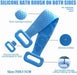 1302A Silicone Body Back Scrubber Double Side Bathing Brush for Skin Deep Cleaning, Scrubber Belt 