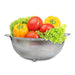 2914 Stainless Steel Rice Vegetables Washing Bowl Strainer Collapsible Strainer. 