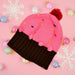 6353 Men's and Women's Skull Slouchy Winter Woolen Knitted Black Inside Fur Beanie Cap. 