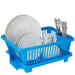 607 Plastic Sink Dish Drainer Drying Rack 