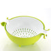 0728 Multifunctional Washing Fruits & Vegetables Basket Strainer and Detachable Drain Basket Bowl Great Discount Now