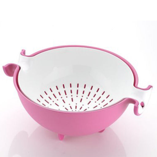 0728 Multifunctional Washing Fruits & Vegetables Basket Strainer and Detachable Drain Basket Bowl Great Discount Now