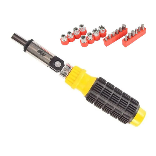 9174 Screwdriver Set, Steel 21 in 1 with 20 Screwdriver Bits 