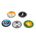 1781 5Pc Grinding Wheel Set For Cutting Wooden Or Marbles 