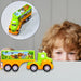 8052 Small Green and yellow Toy Truck. 