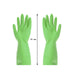 0653 Multipurpose cleaning rubber hand gloves (green) 1 PC 