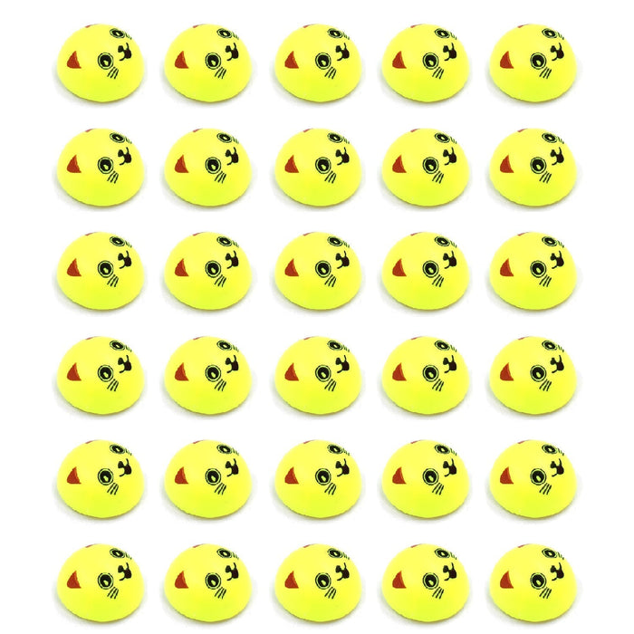 4419 30PCS PULL BACK SMILEY TOY 