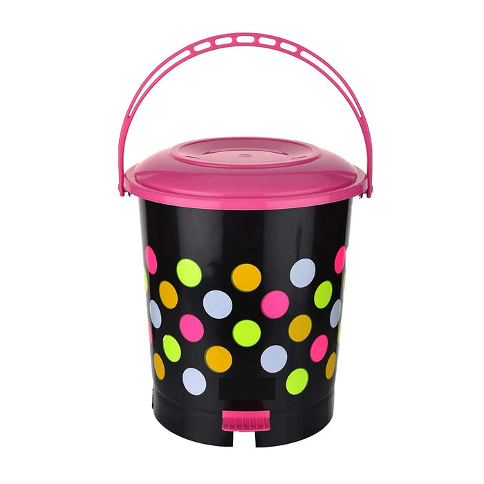 9015 Printed Pedal Bin used for storing garbage and waste products and it would use in all kinds of places like household and official etc. 