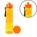 2716 Unbreakable, Leakproof, Durable, BPA Free, Non-Toxic Plastic Water Bottles, 1 Litre (Pack of 3, Assorted Color) 