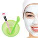 1262 Facial Mask Bowl Set For Girls Use ( 6 pcs Set ) 