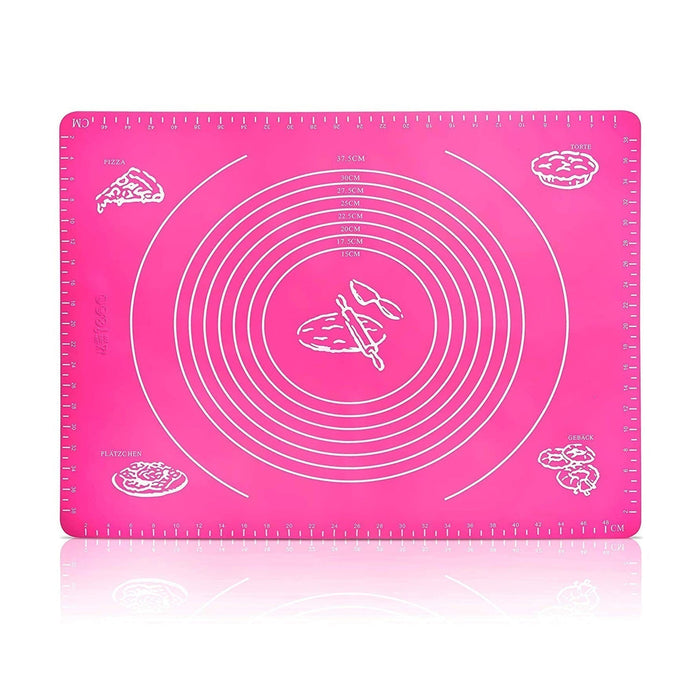 2585 Rolling Mat Silicone Baking Mat Fondant Mat Sheet Chapati 