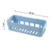 1094L Multipurpose Shelf Storage Rack Organizer Caddy Basket with Sticker (Loose Packing) 