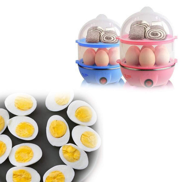 115 Multi-Function 2 Layer 14 Egg Cooker Boilers & Steamer Great Discount Now