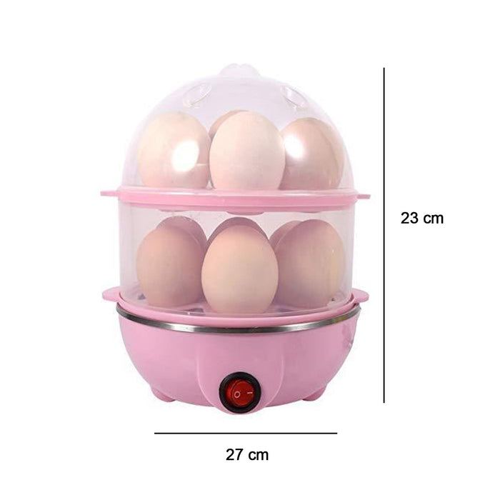 115 Multi-Function 2 Layer 14 Egg Cooker Boilers & Steamer Great Discount Now