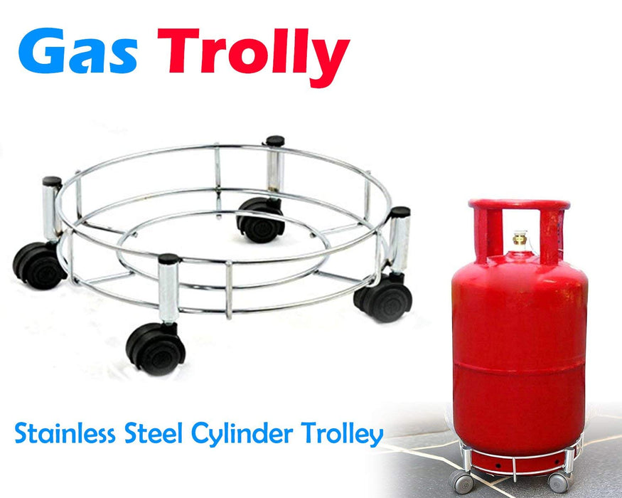 118 Stainless Steel Gas Cylinder Trolley Great Discount Now