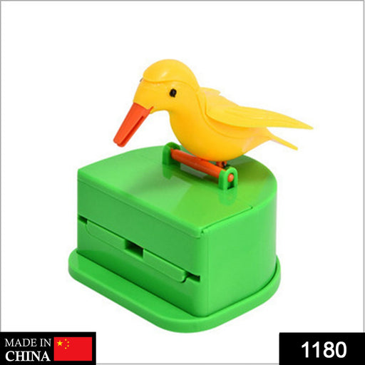 1180 Portable Automatic Bird Toothpick Storage Box 