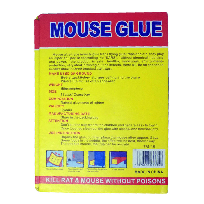 1202 Small Mouse / Mice Trap Glue Pad Great Discount Now